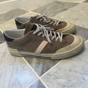 Men's D.A.T.E. Gray and White Sneakers size 10